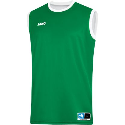 Afbeeldingen van Reversible shirt Change 2.0 sportgroen/wit