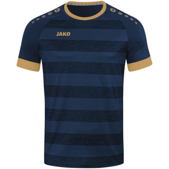 Afbeeldingen van Shirt Celtic Melange KM navy/goud