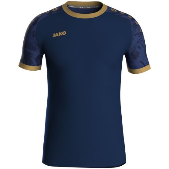 Afbeeldingen van Shirt Iconic KM navy/marine/goud